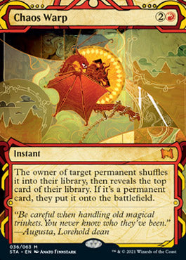 Chaos Warp [Strixhaven: Mystical Archive] | Galactic Gamez
