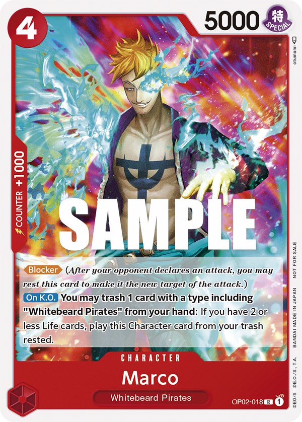 Marco (Promotion Pack 2023) [One Piece Promotion Cards] | Galactic Gamez