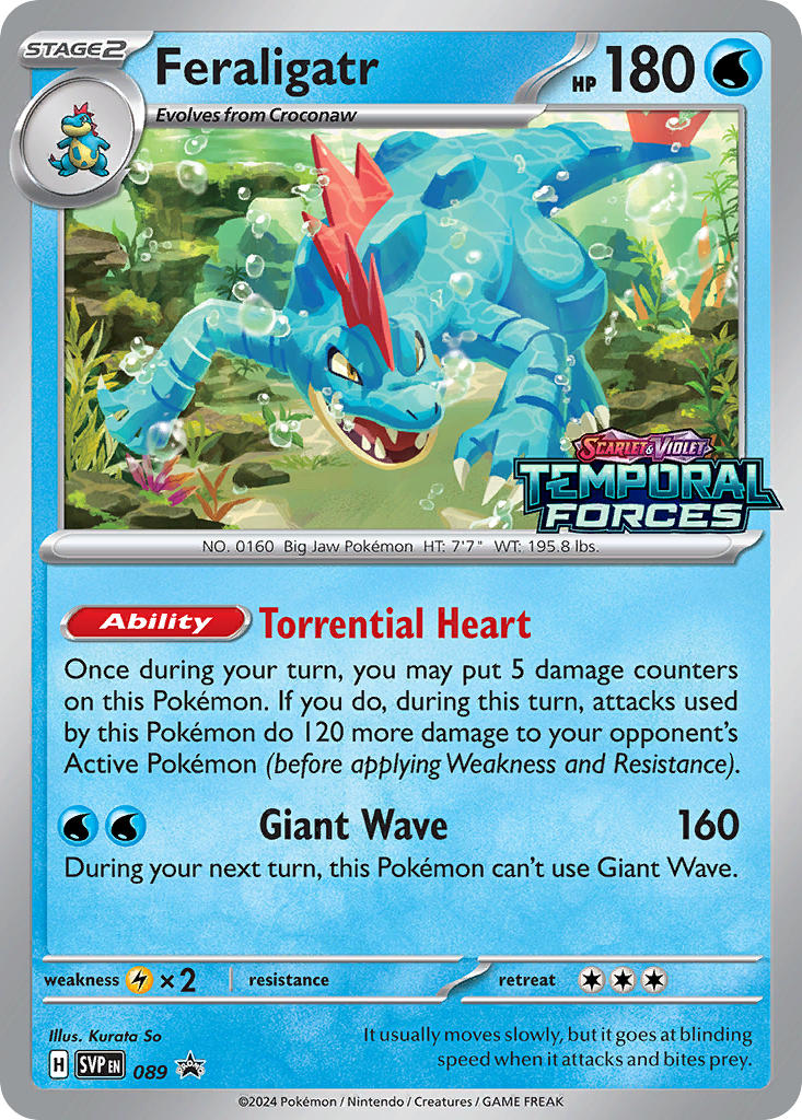 Feraligatr (089) [Scarlet & Violet: Black Star Promos] | Galactic Gamez