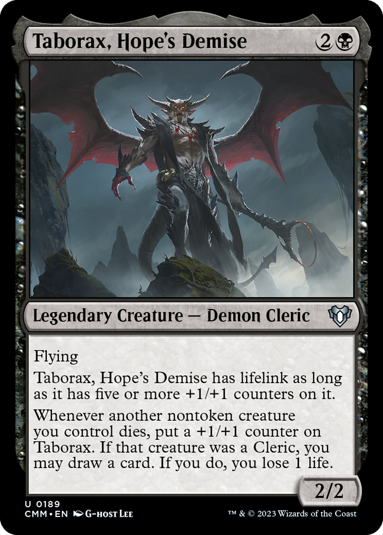 Taborax, Hope's Demise [Commander Masters] | Galactic Gamez