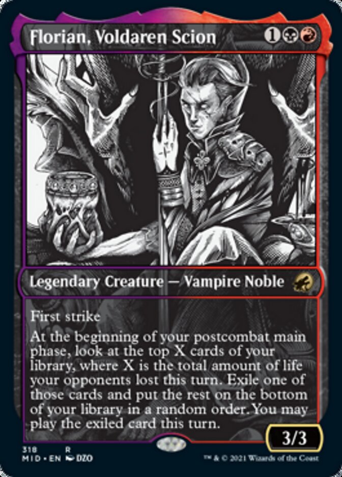 Florian, Voldaren Scion (Showcase Eternal Night) [Innistrad: Midnight Hunt] | Galactic Gamez