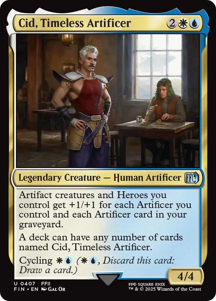 Cid, Timeless Artificer (0407) [FINAL FANTASY] | Galactic Gamez