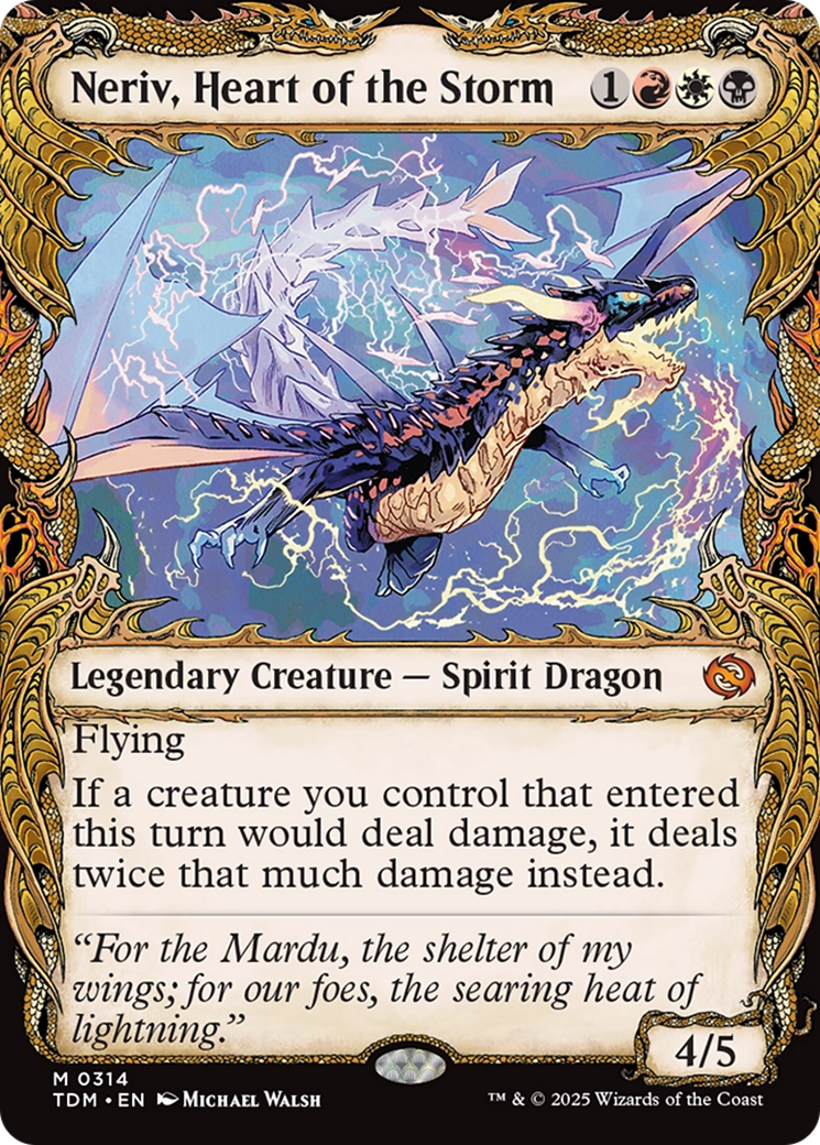 Neriv, Heart of the Storm (Showcase) [Tarkir: Dragonstorm] | Galactic Gamez