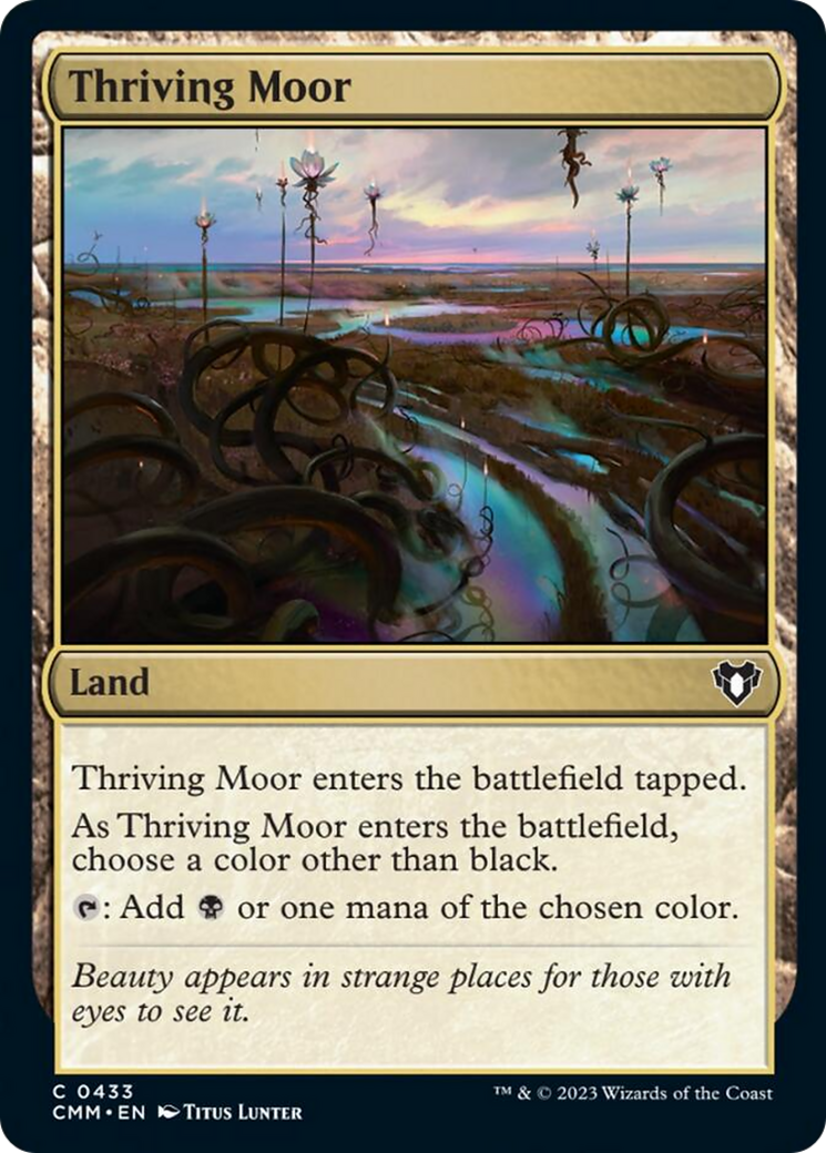 Thriving Moor [Commander Masters] | Galactic Gamez