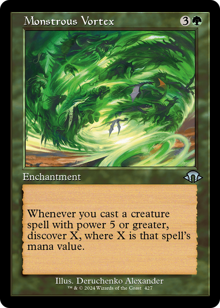 Monstrous Vortex (Retro) [Modern Horizons 3] | Galactic Gamez