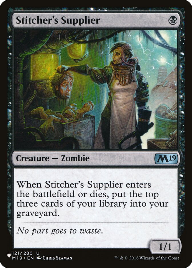 Stitcher's Supplier [The List] | Galactic Gamez