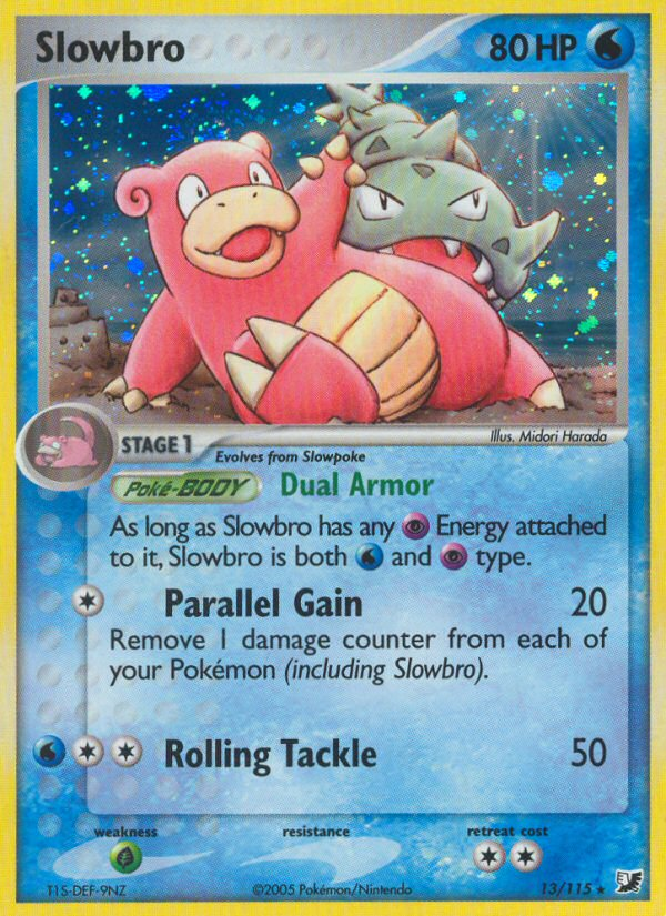 Slowbro (13/115) [EX: Unseen Forces] | Galactic Gamez