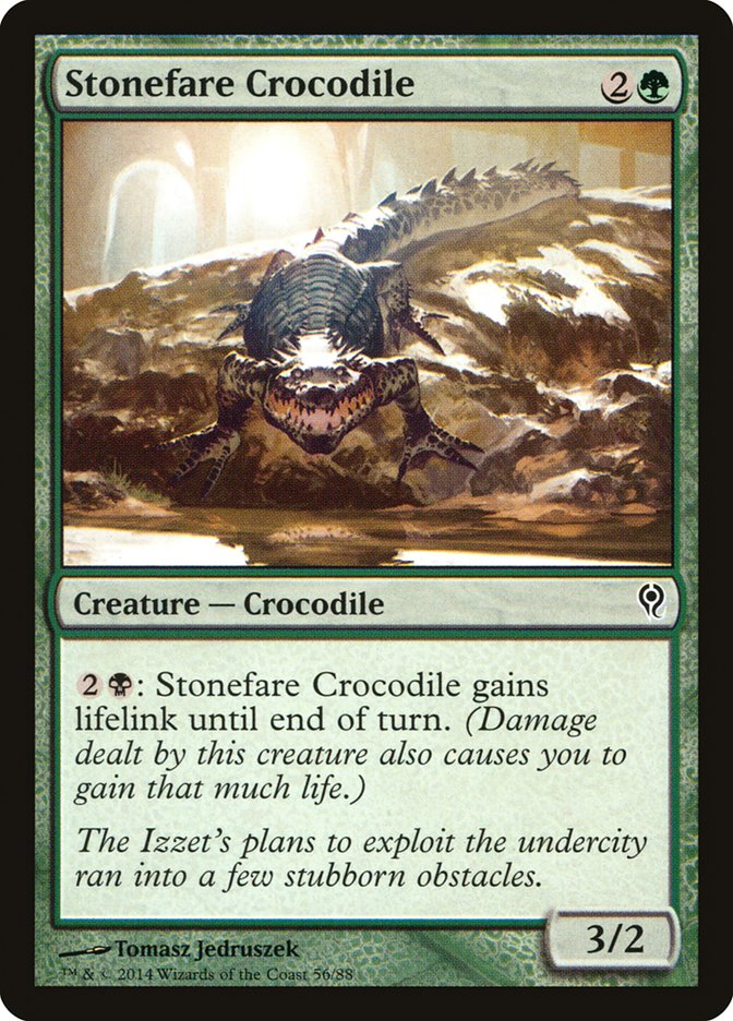 Stonefare Crocodile [Duel Decks: Jace vs. Vraska] | Galactic Gamez