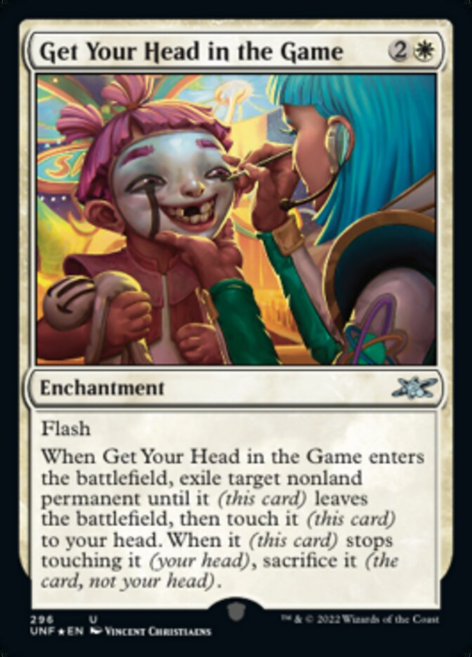 Get Your Head in the Game (Galaxy Foil) [Unfinity] | Galactic Gamez