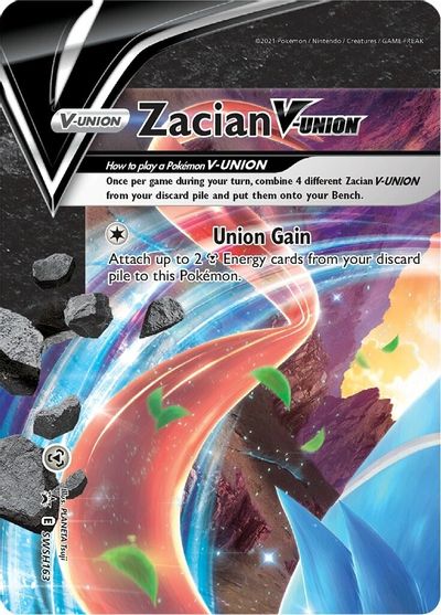 Zacian V-Union (SWSH163) [Sword & Shield: Black Star Promos] | Galactic Gamez