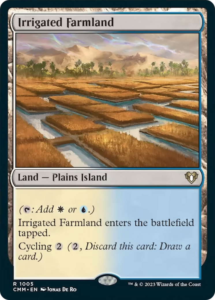 Irrigated Farmland [Commander Masters] | Galactic Gamez