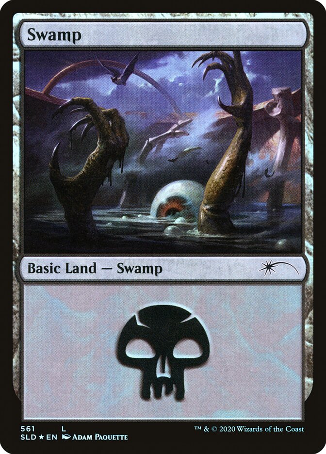 Swamp (Witchcraft) (561) [Secret Lair Drop Promos] | Galactic Gamez