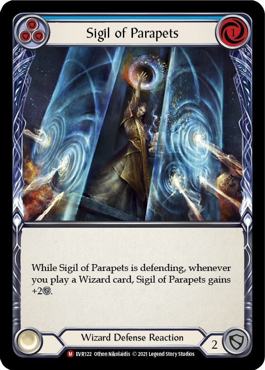 Sigil of Parapets [EVR122] (Everfest)  1st Edition Normal | Galactic Gamez