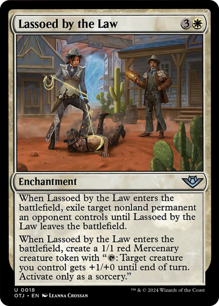 Lassoed by the Law [Outlaws of Thunder Junction] | Galactic Gamez