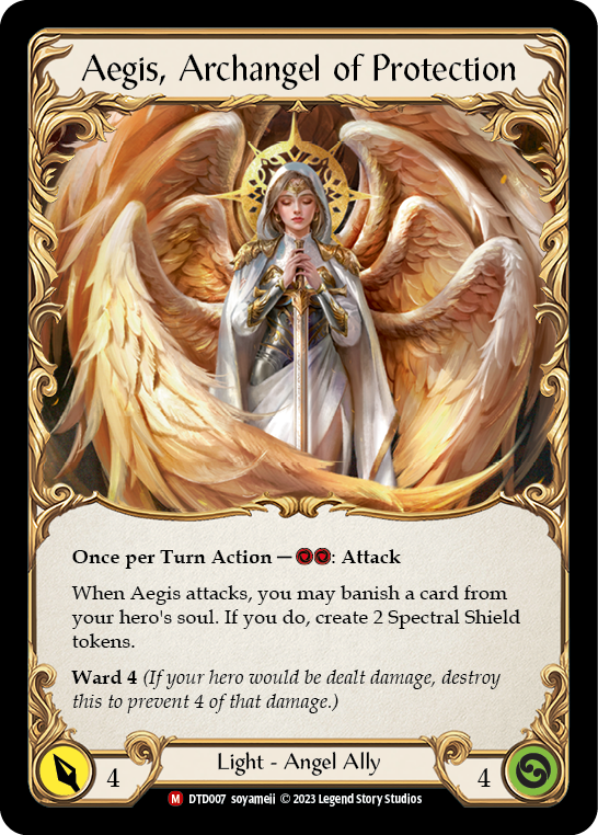 Figment of Protection // Aegis, Archangel of Protection [DTD007] (Dusk Till Dawn) | Galactic Gamez