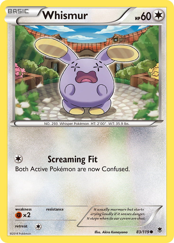 Whismur (83/119) [XY: Phantom Forces] | Galactic Gamez