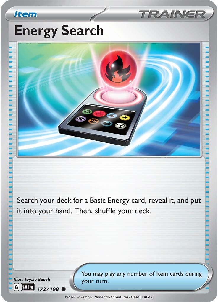 Energy Search (172/198) [Scarlet & Violet: Base Set] | Galactic Gamez