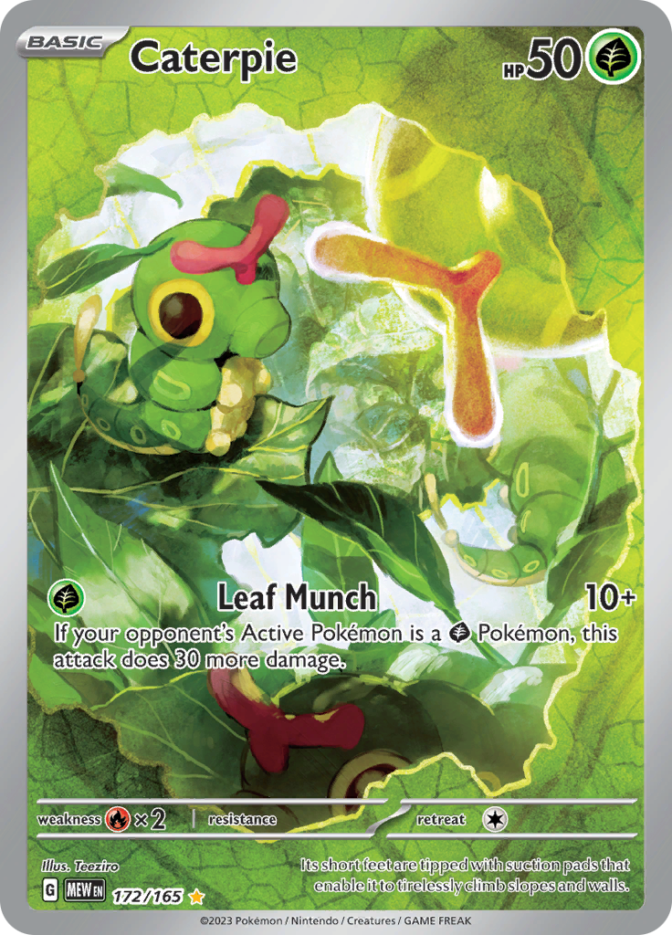 Caterpie (172/165) [Scarlet & Violet 151] | Galactic Gamez