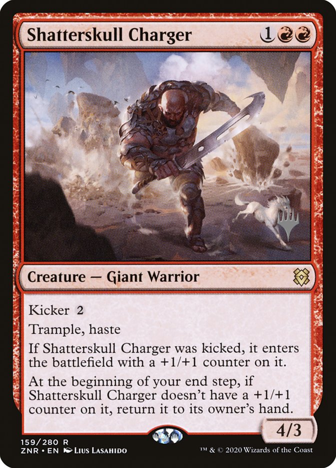Shatterskull Charger (Promo Pack) [Zendikar Rising Promos] | Galactic Gamez
