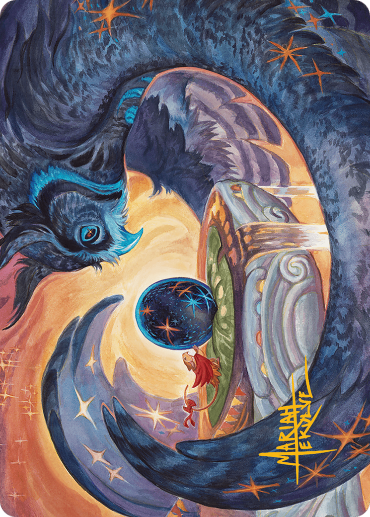 Dawn's Truce Art Card (Gold-Stamped Signature) [Bloomburrow Art Series] | Galactic Gamez