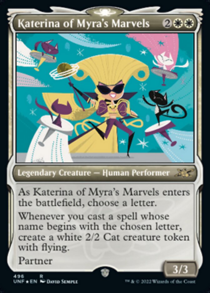 Katerina of Myra's Marvels (Showcase) (Galaxy Foil) [Unfinity] | Galactic Gamez