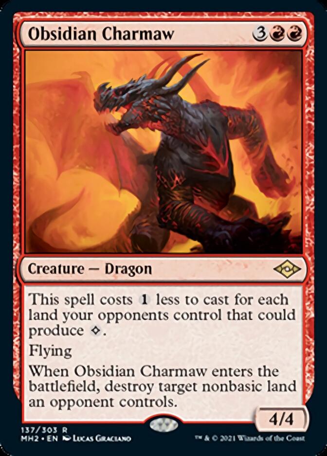 Obsidian Charmaw [Modern Horizons 2] | Galactic Gamez