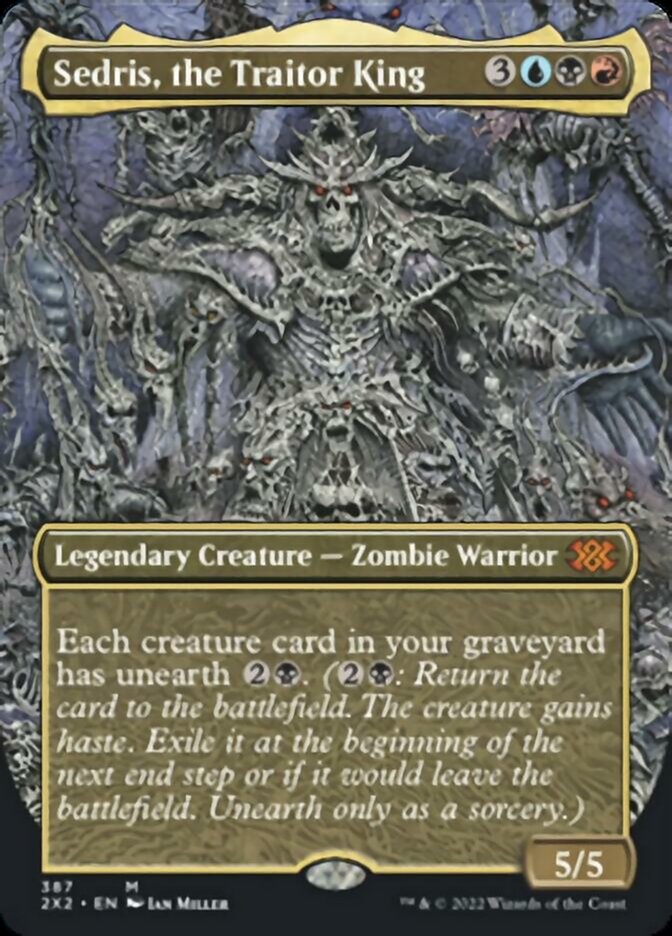 Sedris, the Traitor King (Borderless Alternate Art) [Double Masters 2022] | Galactic Gamez