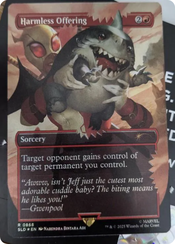 Harmless Offering (Rainbow Foil) [Secret Lair Drop Series] | Galactic Gamez