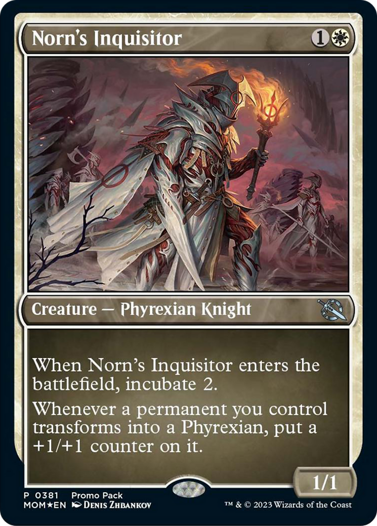 Norn's Inquisitor (Promo Pack) [March of the Machine Promos] | Galactic Gamez