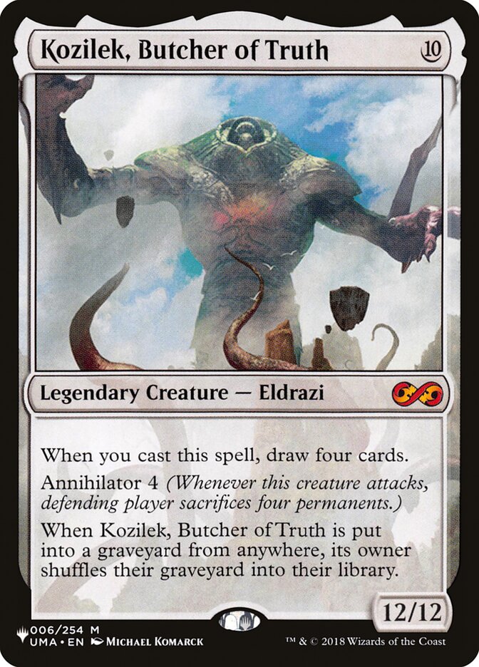 Kozilek, Butcher of Truth [The List] | Galactic Gamez