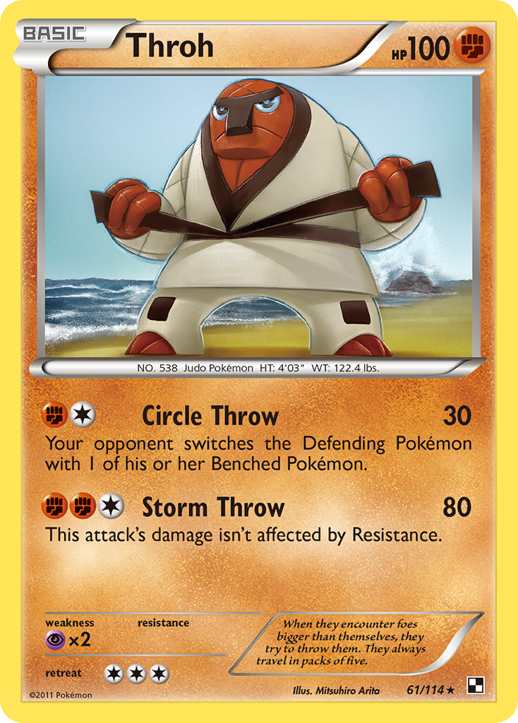 Throh (61/114) [Black & White: Base Set] | Galactic Gamez