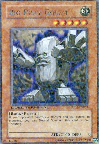 Big Piece Golem [DT01-EN053] Rare | Galactic Gamez