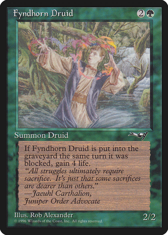 Fyndhorn Druid (Flame Circle) [Alliances] | Galactic Gamez