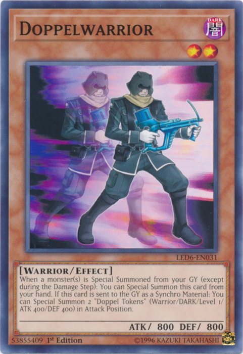 Doppelwarrior [LED6-EN031] Common | Galactic Gamez