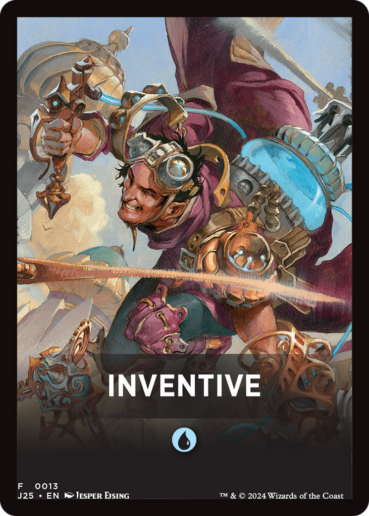 Inventive Theme Card [Foundations Jumpstart Front Cards] | Galactic Gamez