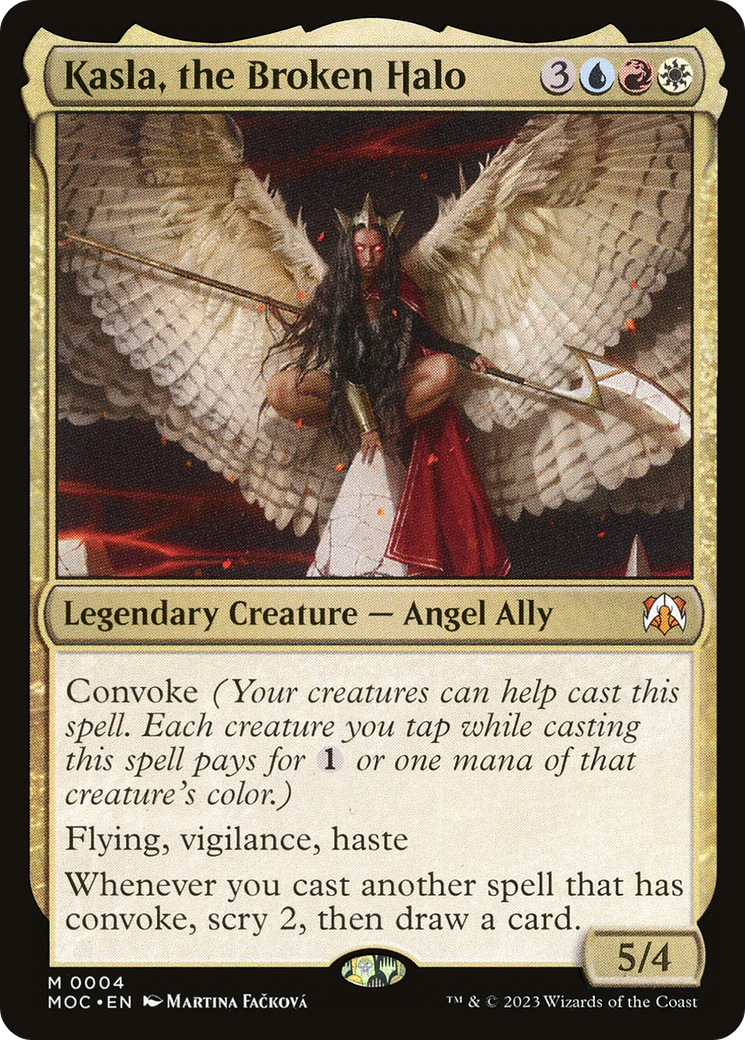 Kasla, the Broken Halo [March of the Machine Commander] | Galactic Gamez