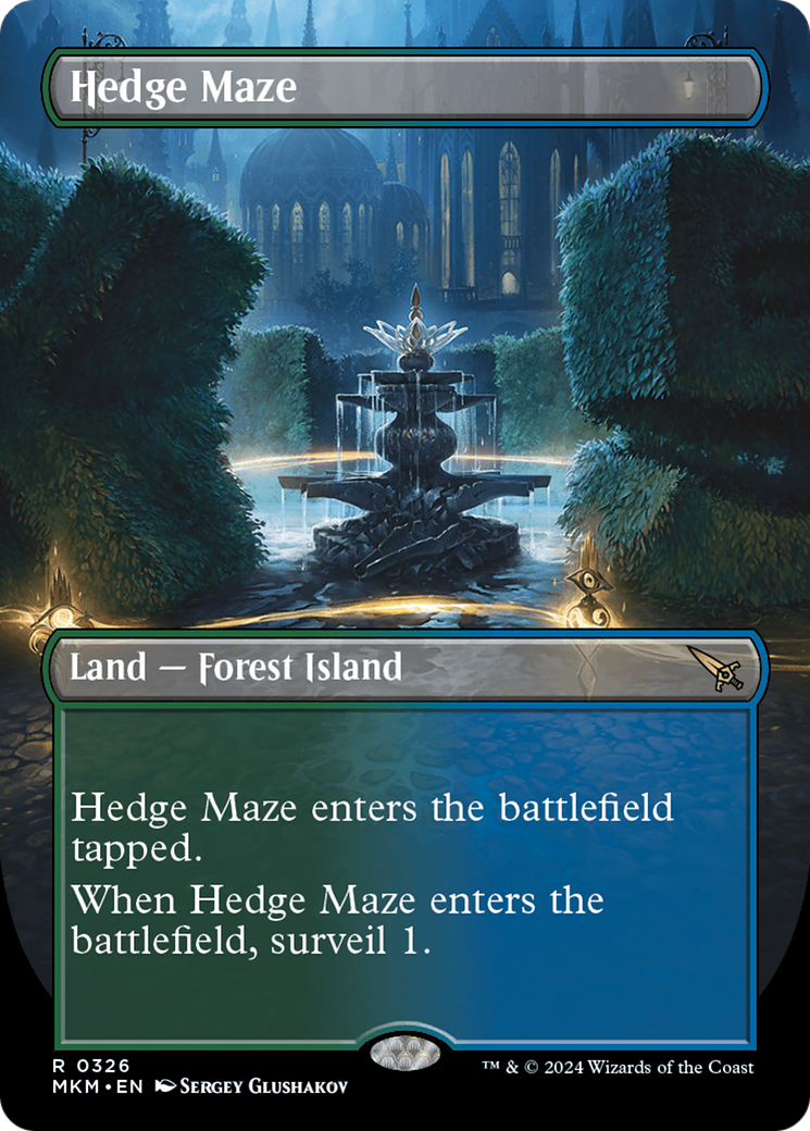Hedge Maze (Borderless) [Murders at Karlov Manor] | Galactic Gamez