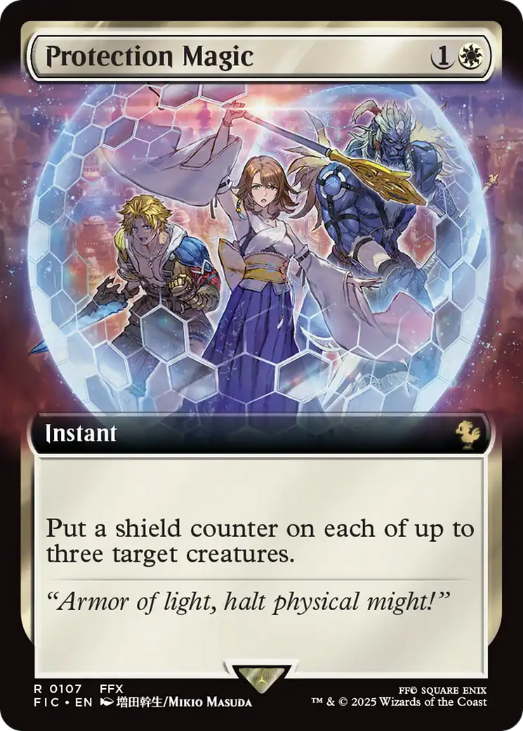 Protection Magic (Extended Art) [FINAL FANTASY Commander] | Galactic Gamez