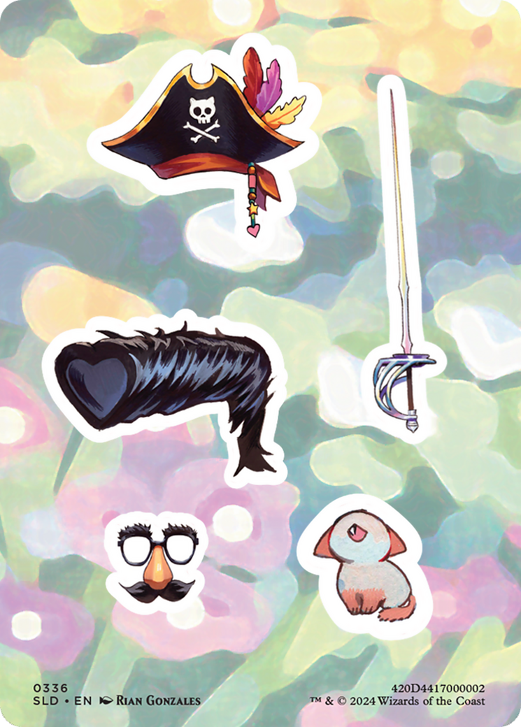 Sticker Sheet (0336) [Secret Lair Drop Series] | Galactic Gamez