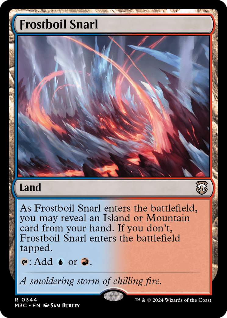 Frostboil Snarl (Ripple Foil) [Modern Horizons 3 Commander] | Galactic Gamez