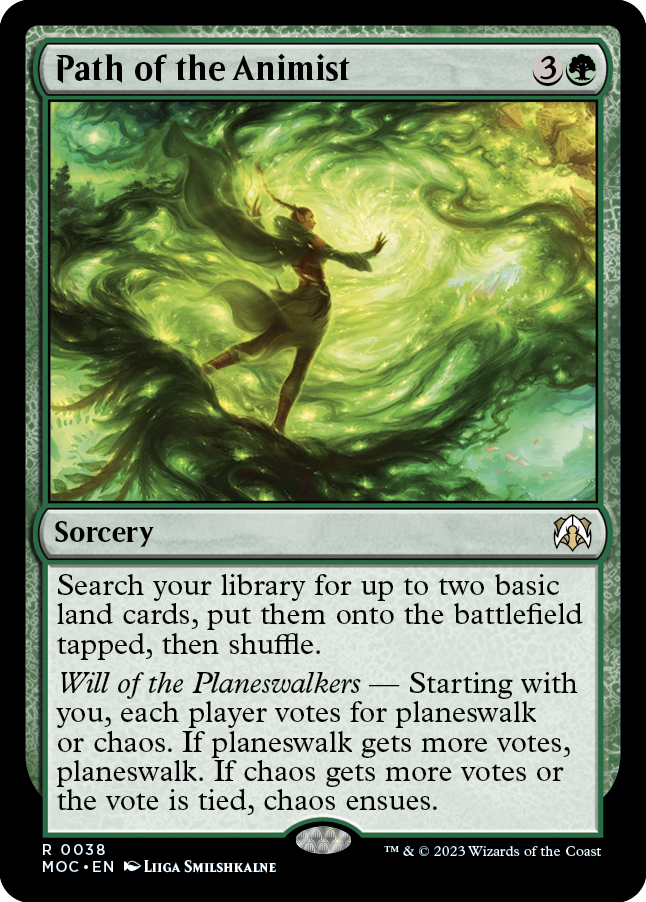 Path of the Animist [March of the Machine Commander] | Galactic Gamez