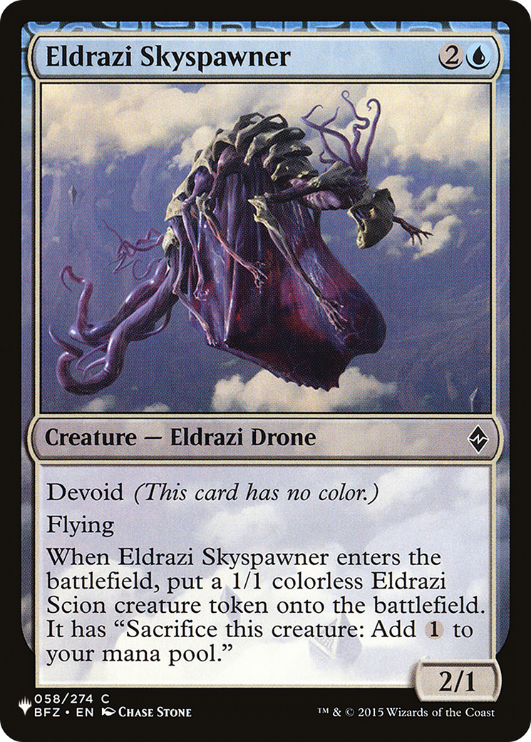 Eldrazi Skyspawner [The List] | Galactic Gamez