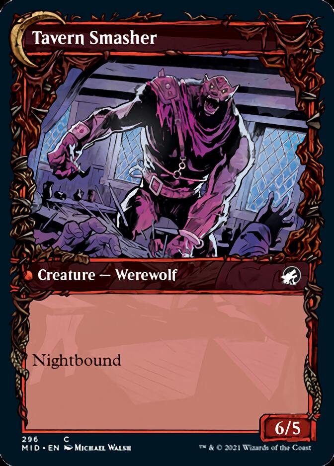 Tavern Ruffian // Tavern Smasher (Showcase Equinox) [Innistrad: Midnight Hunt] | Galactic Gamez