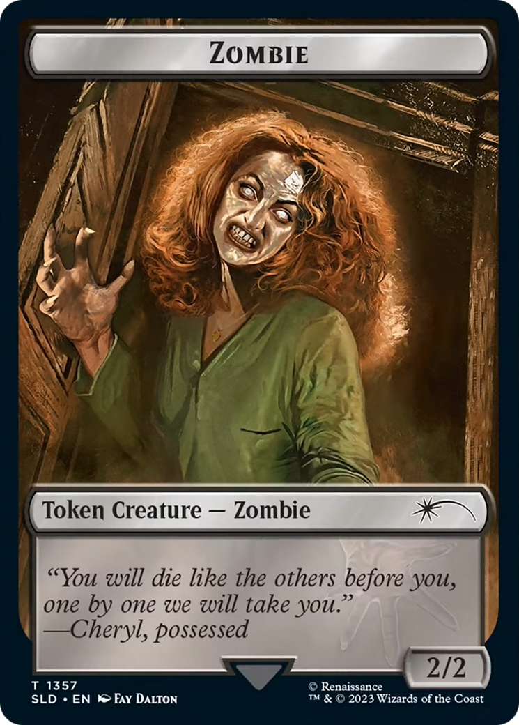 Zombie Token [Secret Lair Drop Series] | Galactic Gamez