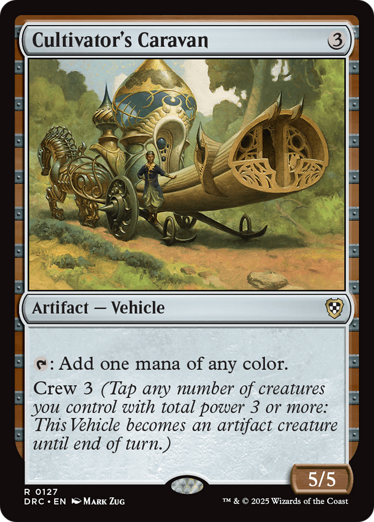 Cultivator's Caravan [Aetherdrift Commander] | Galactic Gamez