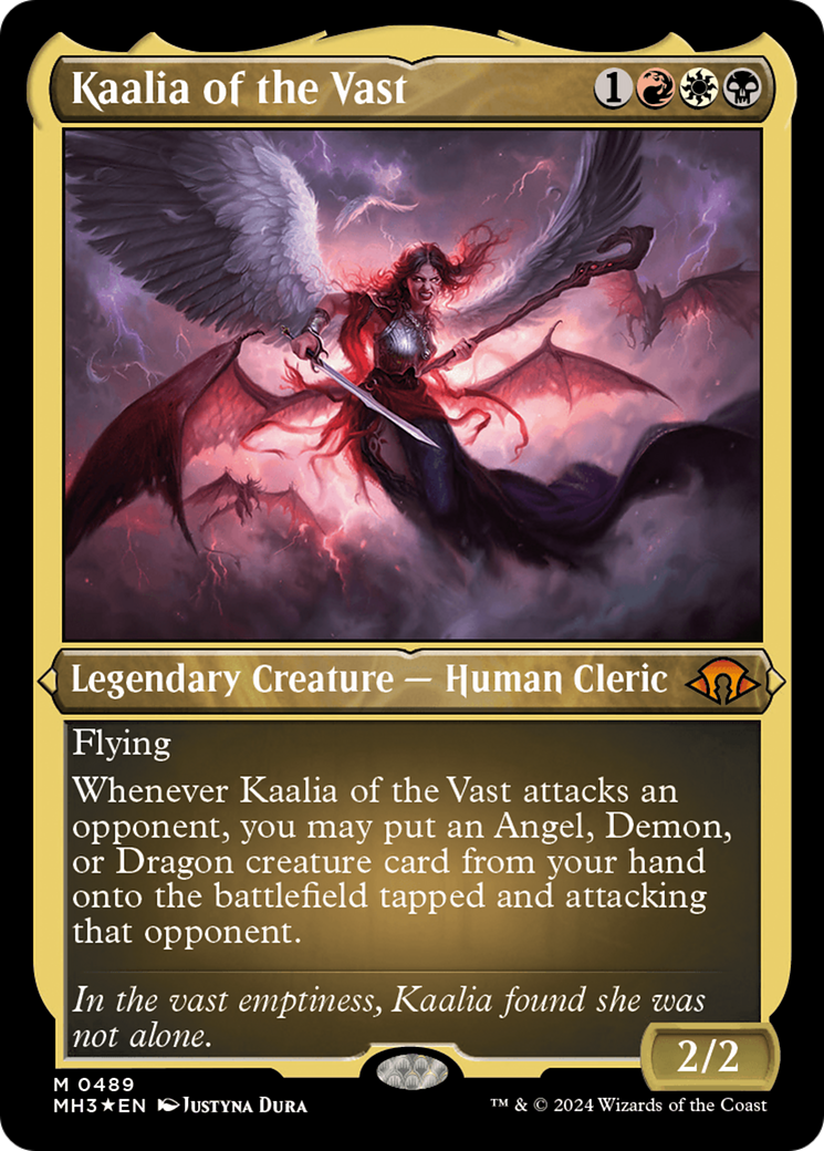 Kaalia of the Vast (Foil Etched) [Modern Horizons 3] | Galactic Gamez