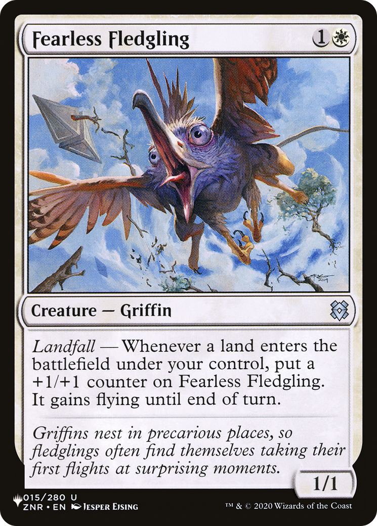 Fearless Fledgling [The List Reprints] | Galactic Gamez