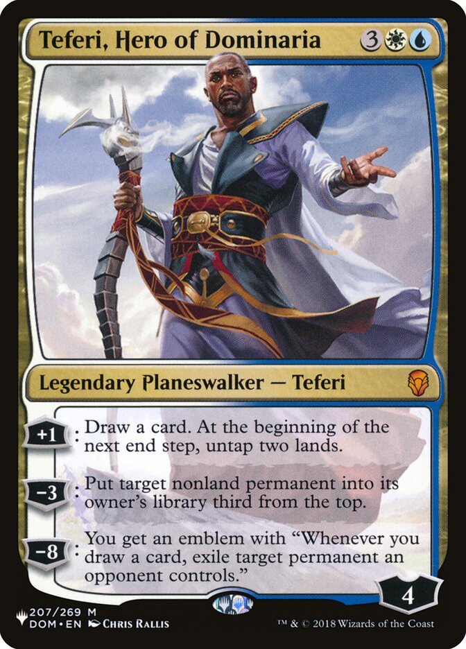 Teferi, Hero of Dominaria [The List] | Galactic Gamez