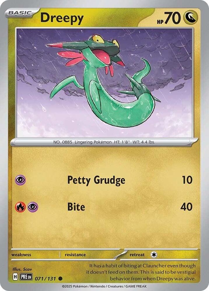 Dreepy (071/131) [Scarlet & Violet: Prismatic Evolutions] | Galactic Gamez