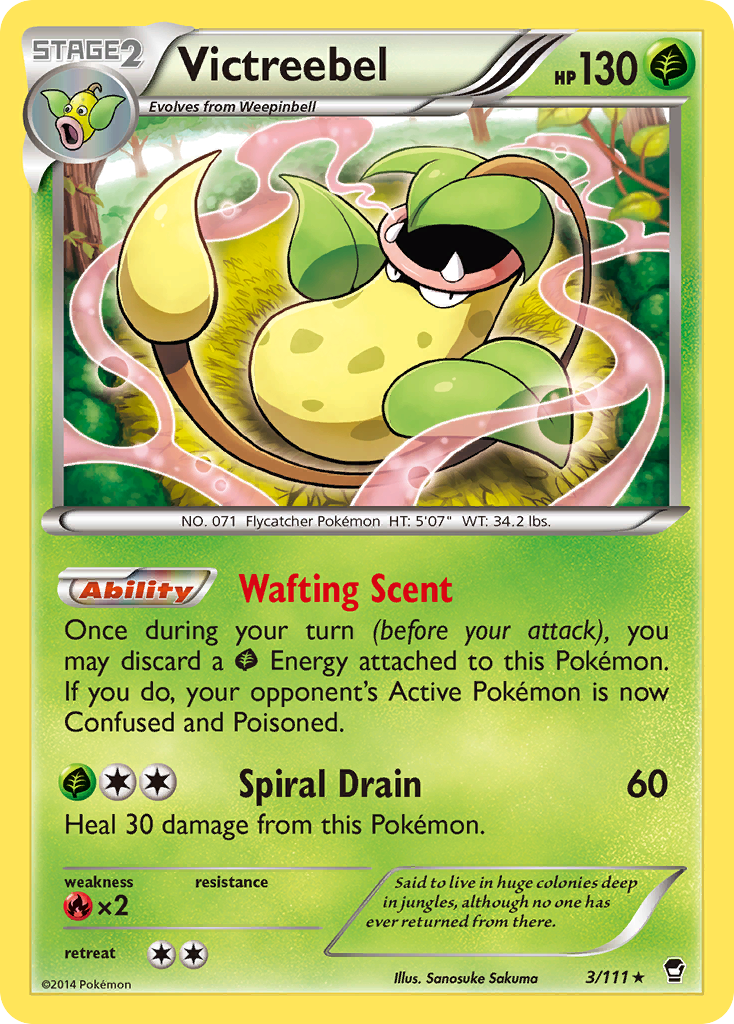 Victreebel (3/111) [XY: Furious Fists] | Galactic Gamez